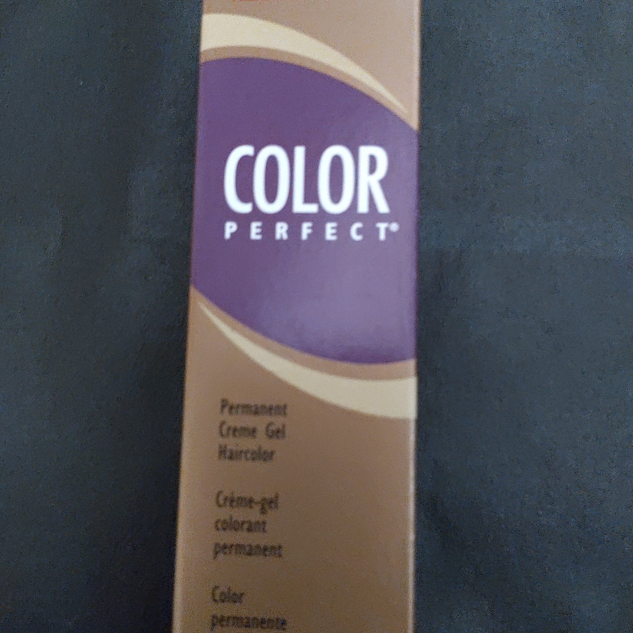 Wella Color Perfect Permanent Creme Gel Hair Color 12A Ultra Light Ash Blonde, 2 oz