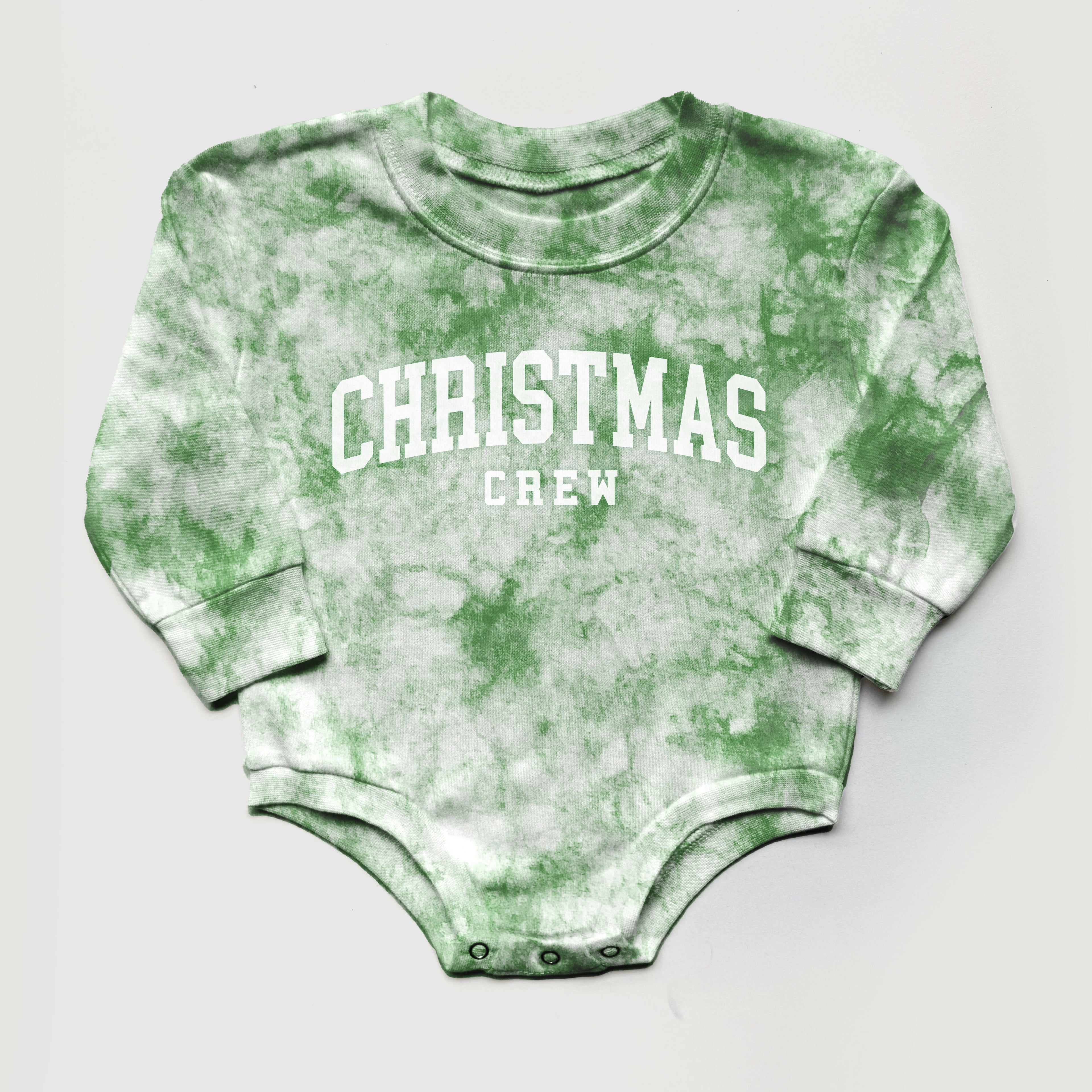 Christmas Crew Tie-Dye Matching Outfits for Family