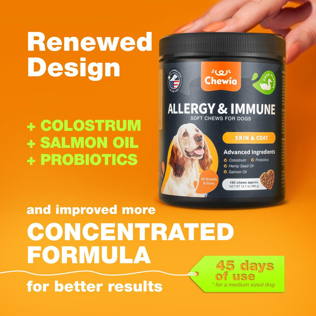 Dog Allergy Relief Chews Itch Relief Anti-Itch