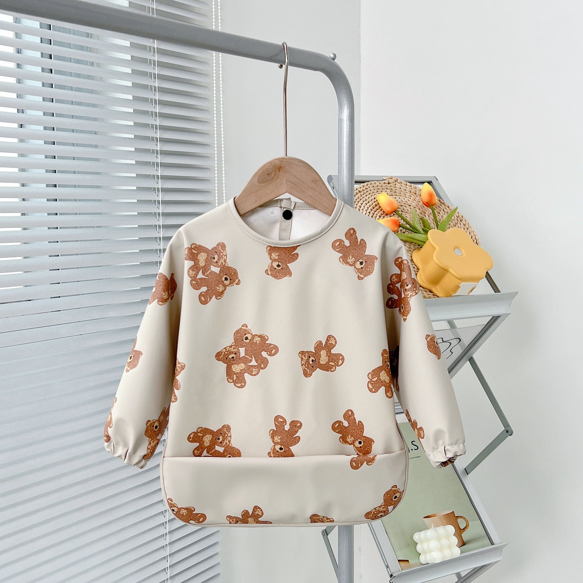 New Children's Waterproof Inside-out Wear Anti-dirty Overclothes