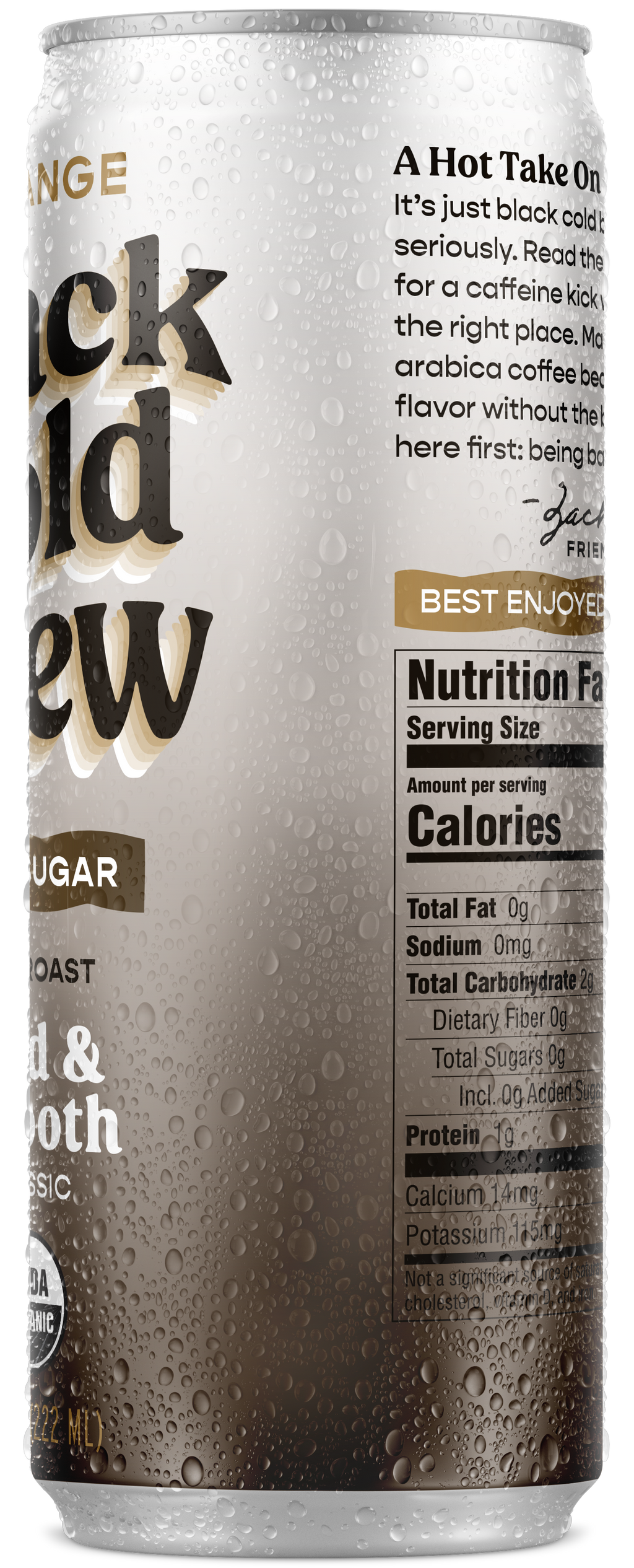 Black Cold Brew - 12- Pack