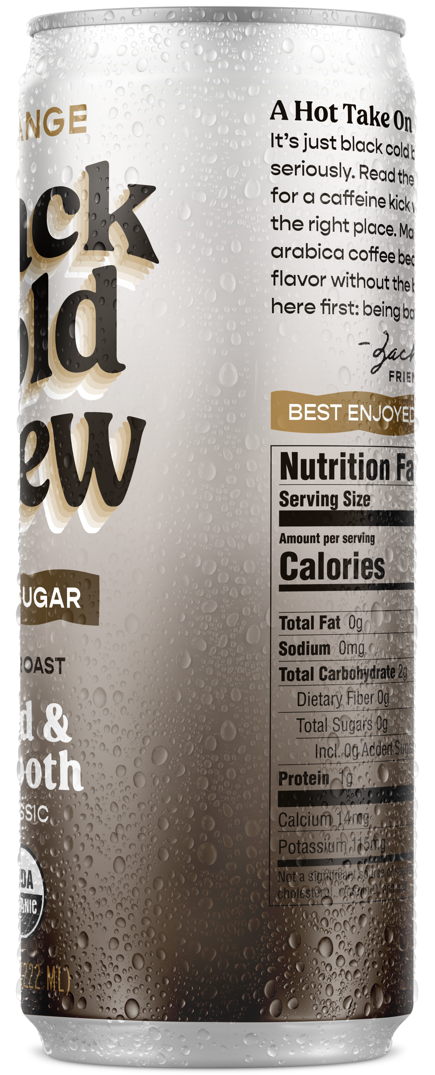 Black Cold Brew - 12- Pack