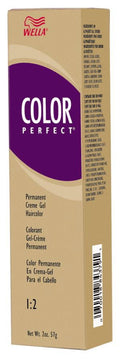 Wella Color Perfect Permanent Creme Gel Hair Color 6N Dark Blonde 2 oz