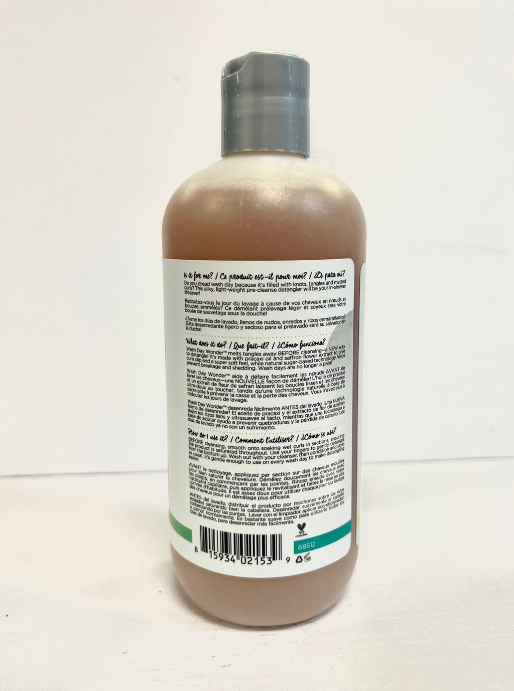 DevaCurl Wash Day Wonder Pre-Cleanse Slip Detangler 12 fl oz