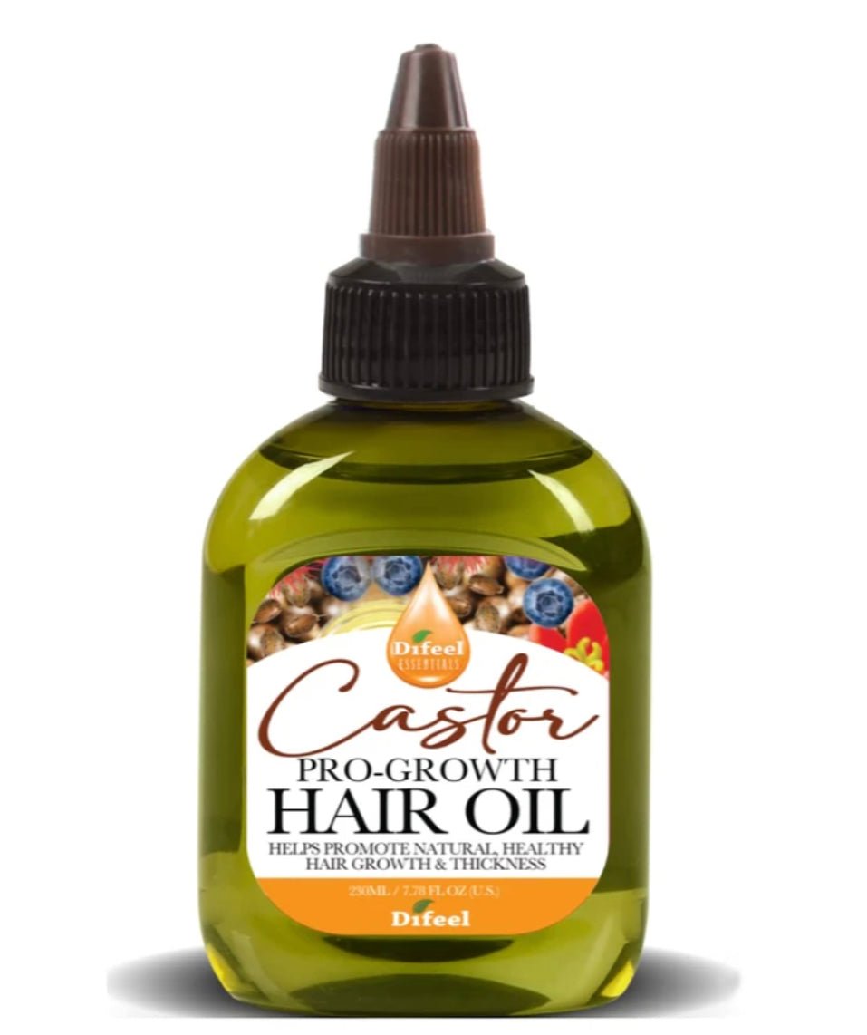 Difeel Castor Pro-Growth Hair Oil for Hair Growth, 2.5 oz