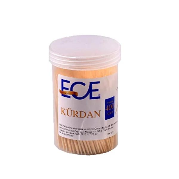 Ece Japanese-Style Wooden Toothpicks with Gelatin Coating, 200 Count - Eco-Friendly Party Toothpicks for Traditional Dining Experience
