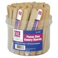 DL Pro 8 Pcs Purse Size Emery Boards in a Display