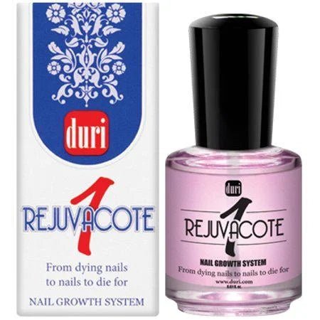 Duri Rejuvacote 1 Original Maximum Strength Nail Growth System Base & Top Coat, 0.45 oz
