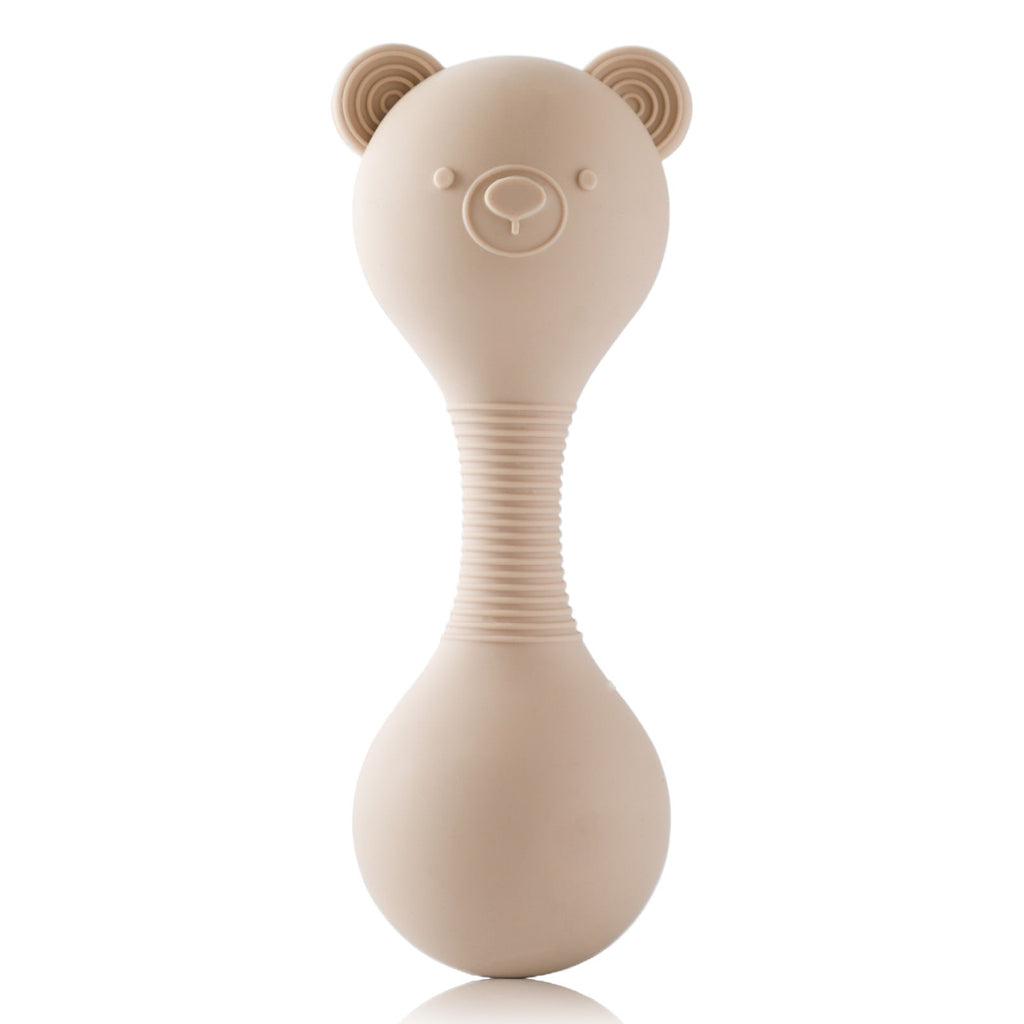 Silicone Sand Hammer Baby Grasping Nibbling Toy Enlightenment Music Sand Hammer Toy