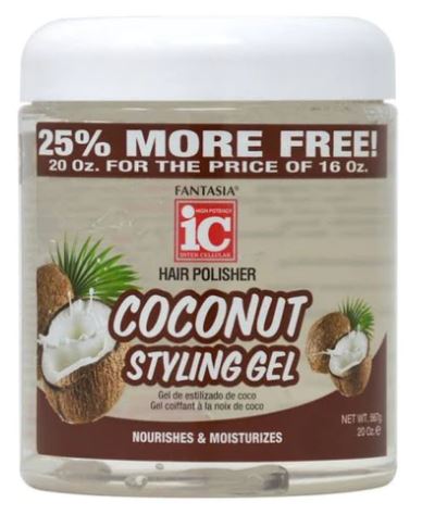 Fantasia Coconut Styling Gel 20 oz