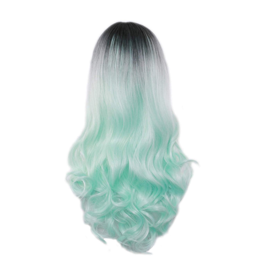 VIP Extensions Off Black to Purple Long Wavy Synthetic Fashion Wig