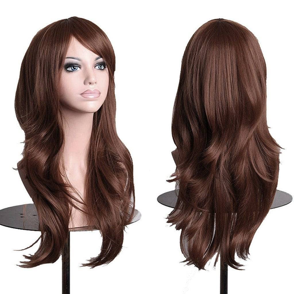 VIP Extensions Ash Blonde Straight Synthetic Fashion Wig with Bangs