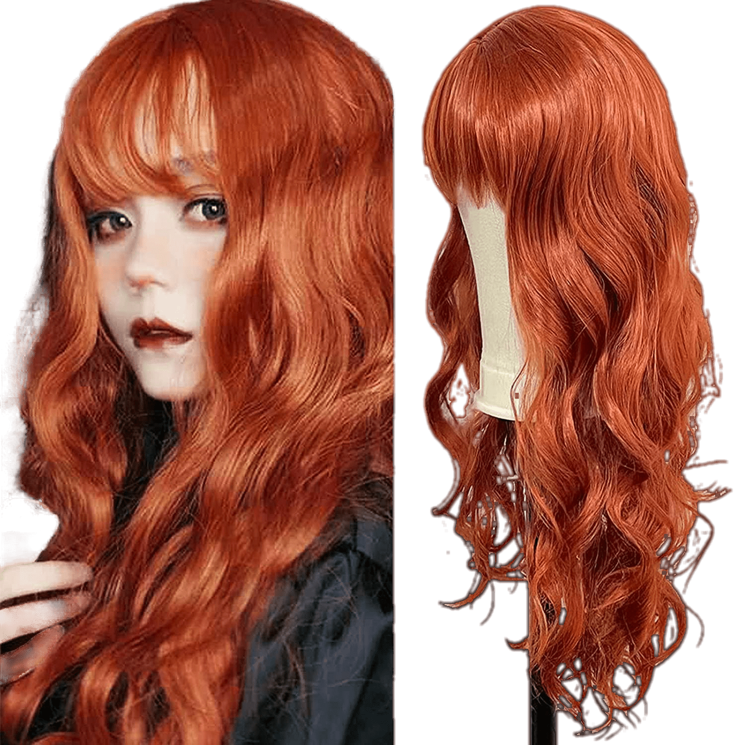 VIP Extensions Ash Blonde Straight Synthetic Fashion Wig with Bangs