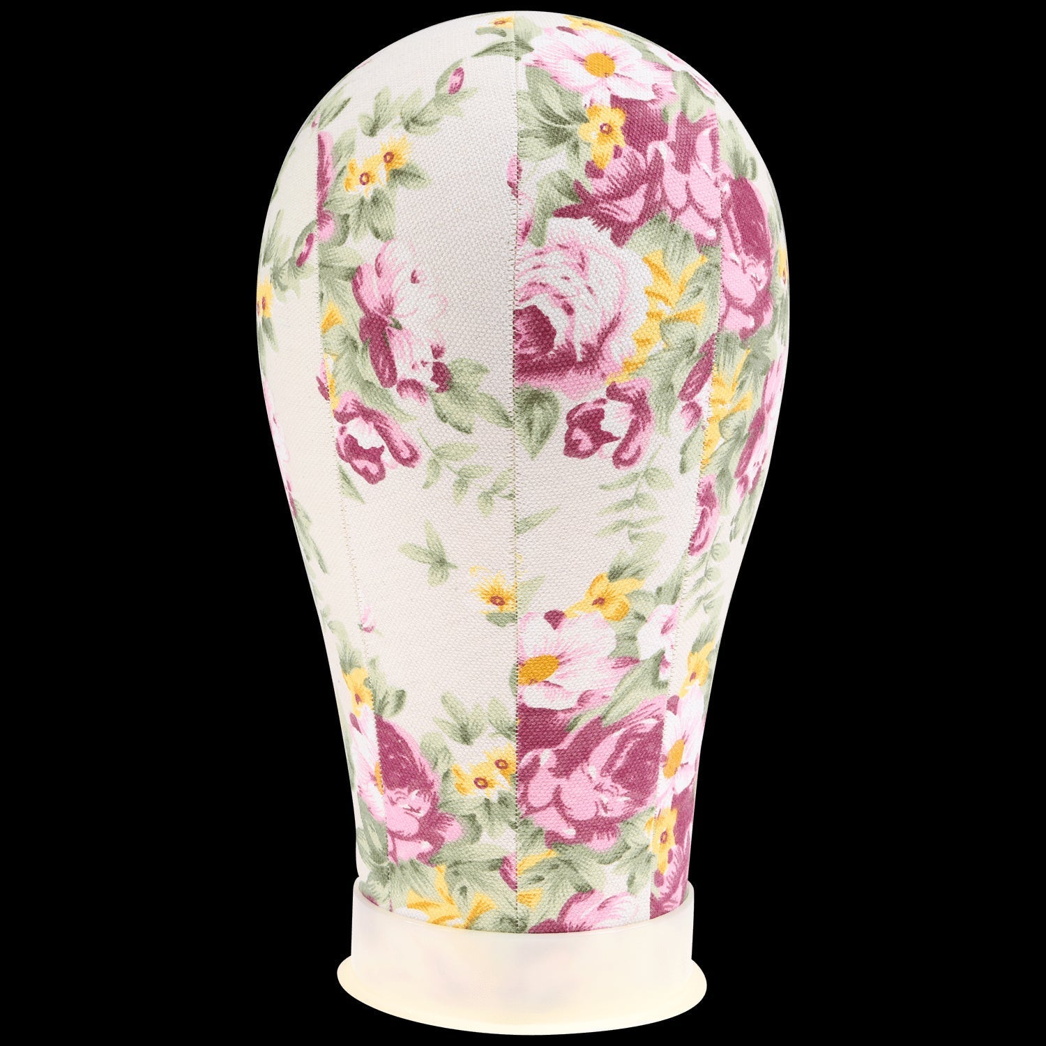 Flower Print Poly Block Canvas Head 21"