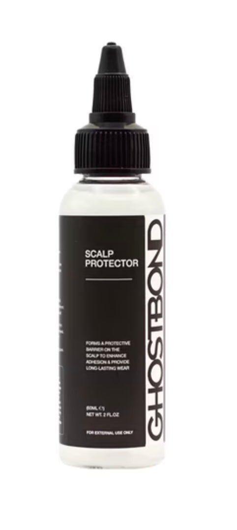 Ghostbond Scalp Protector - Sensitive Skin Barrier & Sweat Shield for Lace Front Wigs, Toupees & Hair Systems, Aloe Vera Infused Prep for Wig Adhesive - Protects Scalp & Extends Hold - 2 Fl Oz