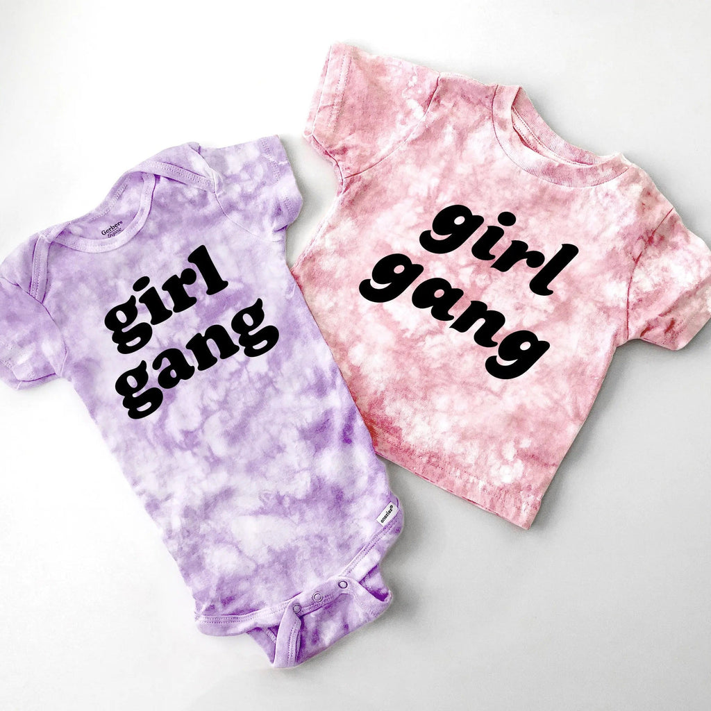 Personalized Tie Dye Baby or Toddler Outfit