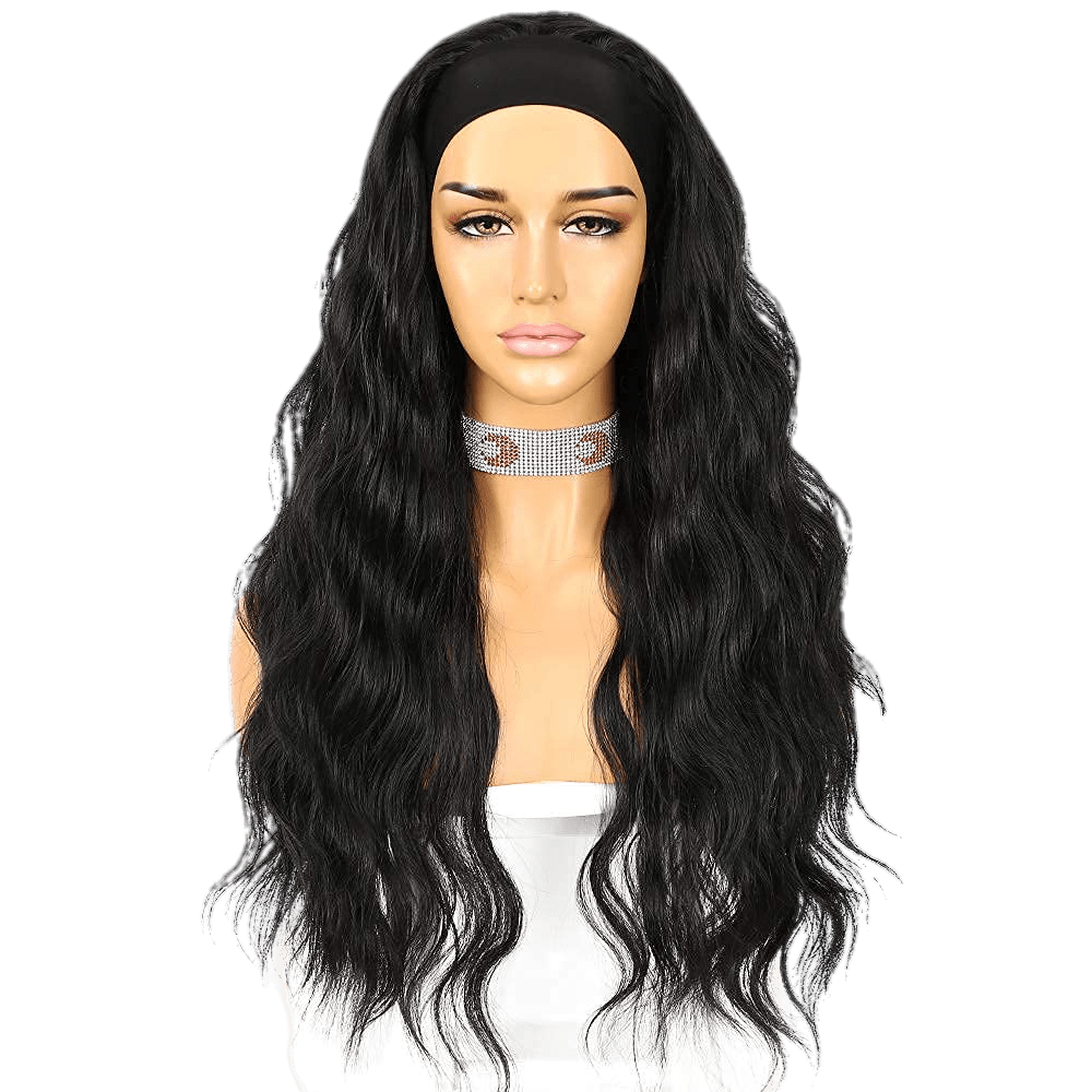 Glueless Headband Wig - Loose Body Wave, Synthetic