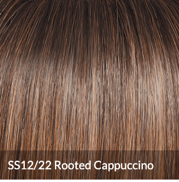 Raquel Welch Crave the Wave Top-of-the-Head Pageboy Hair Piece Wig by HairUWear, SS12/22 Shaded Cappuccino