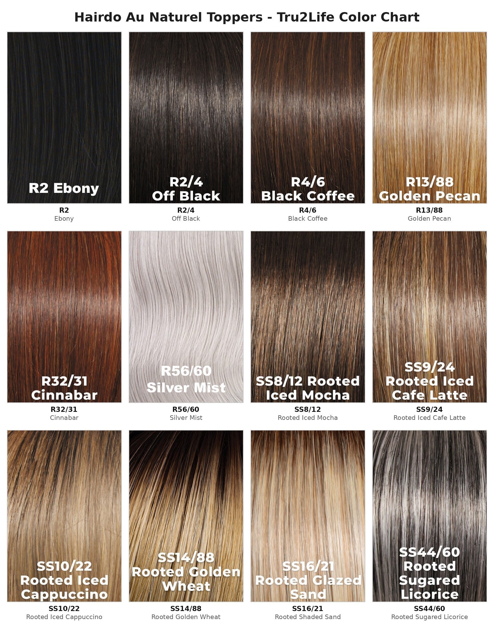Hairdo 14" Au Naturel Topper | Synthetic Hair Topper