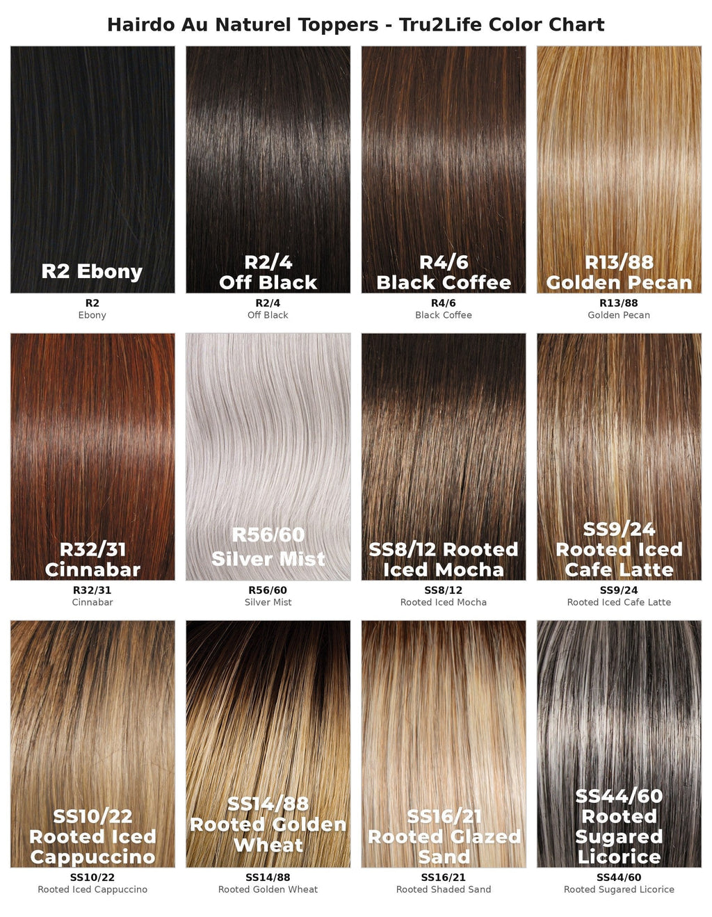 Hairdo 6" Au Naturel Topper | Synthetic Hair Topper