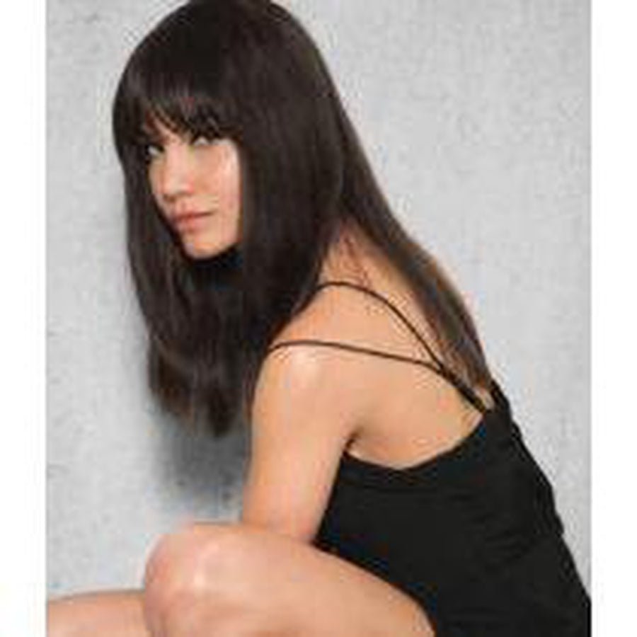 Human Hair Clip-In Bang - by Hairdo