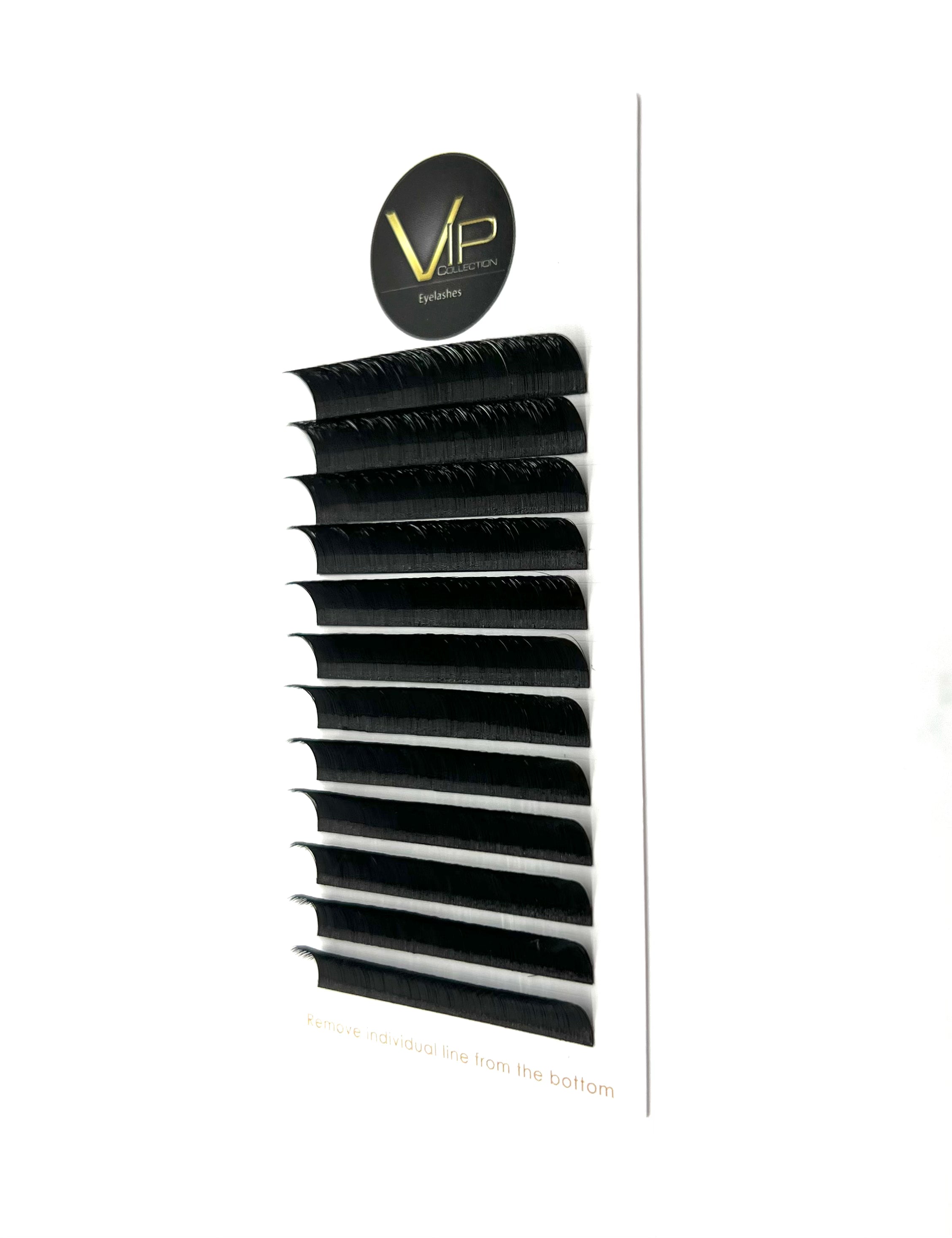 VIP Quick Fan Eyelash Extensions 12 Lines 0.05 C Curl - Choose Size