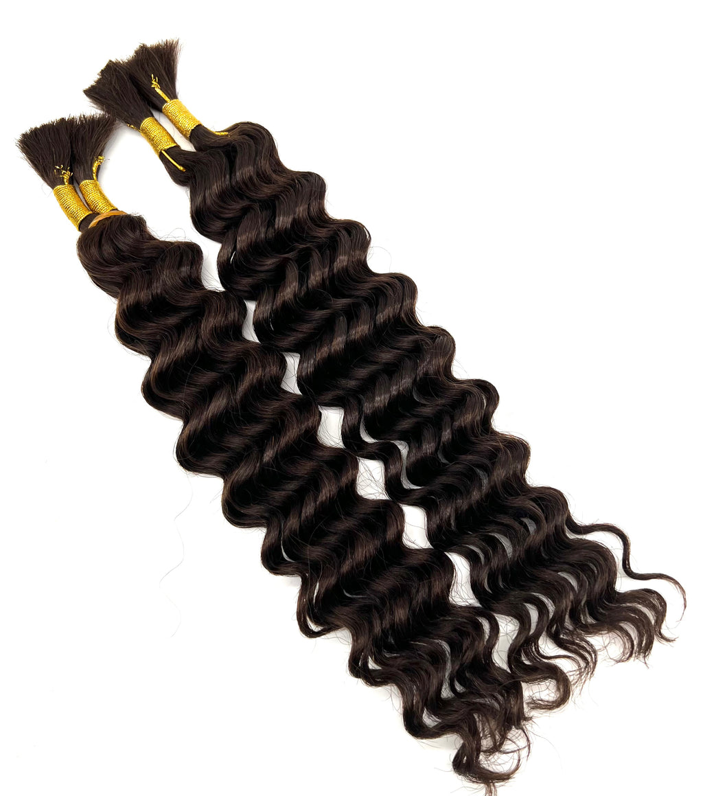 Unique's Human Hair New Deep Bulk 18" - Choose Size