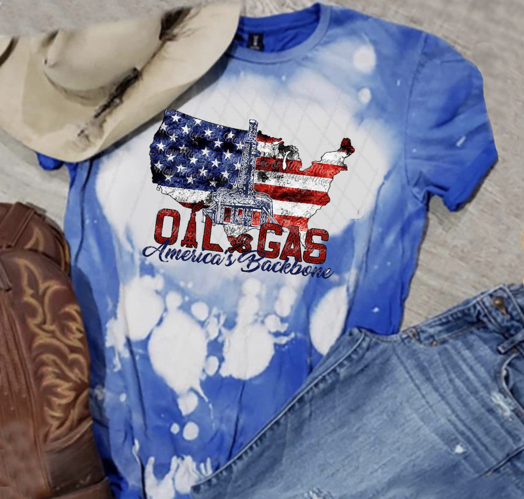 Oil & Gas The Backbone of America w/ USA & Rig