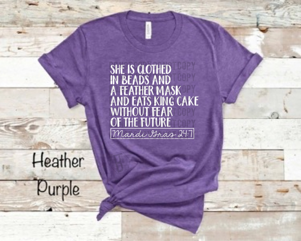 Mardi Gras - 24:7 / She is Clothed In ...