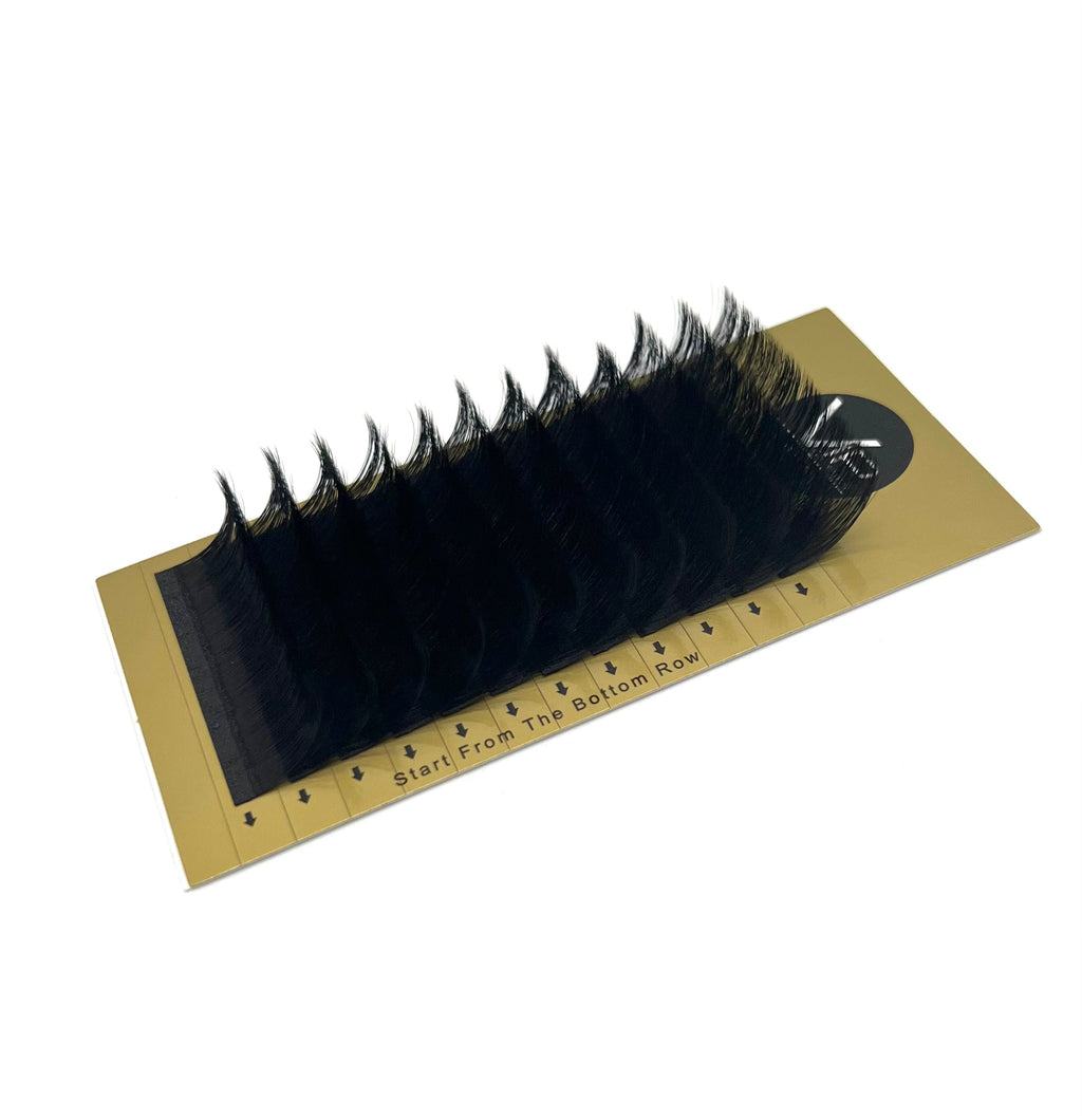 VIP Faux Mink Lash Extension 12 Lines C Curl Mix 0.05mm, Mix & XL Mix