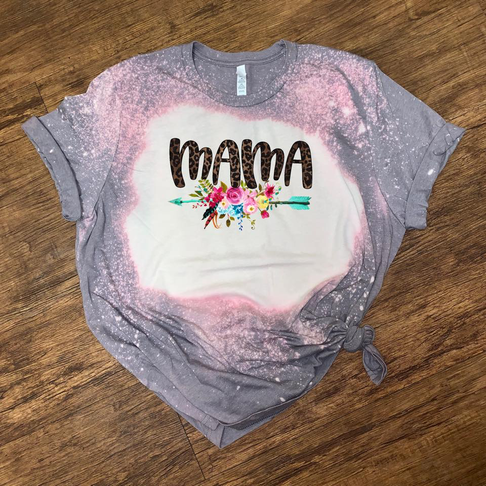 Mama w/ Floral Arrow