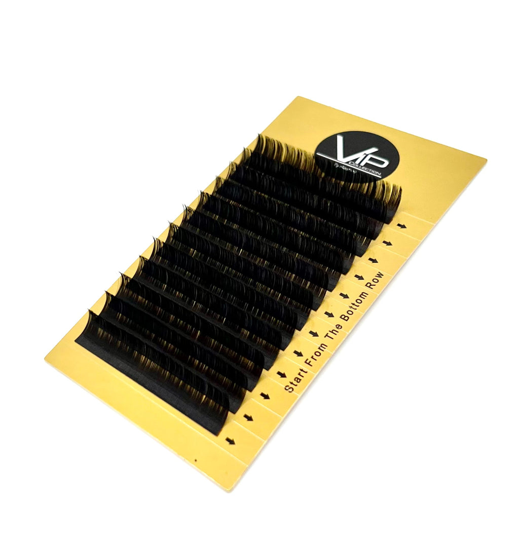 VIP Faux Mink Lash Extension 12 Lines C Curl Mix 0.05mm, Mix & XL Mix
