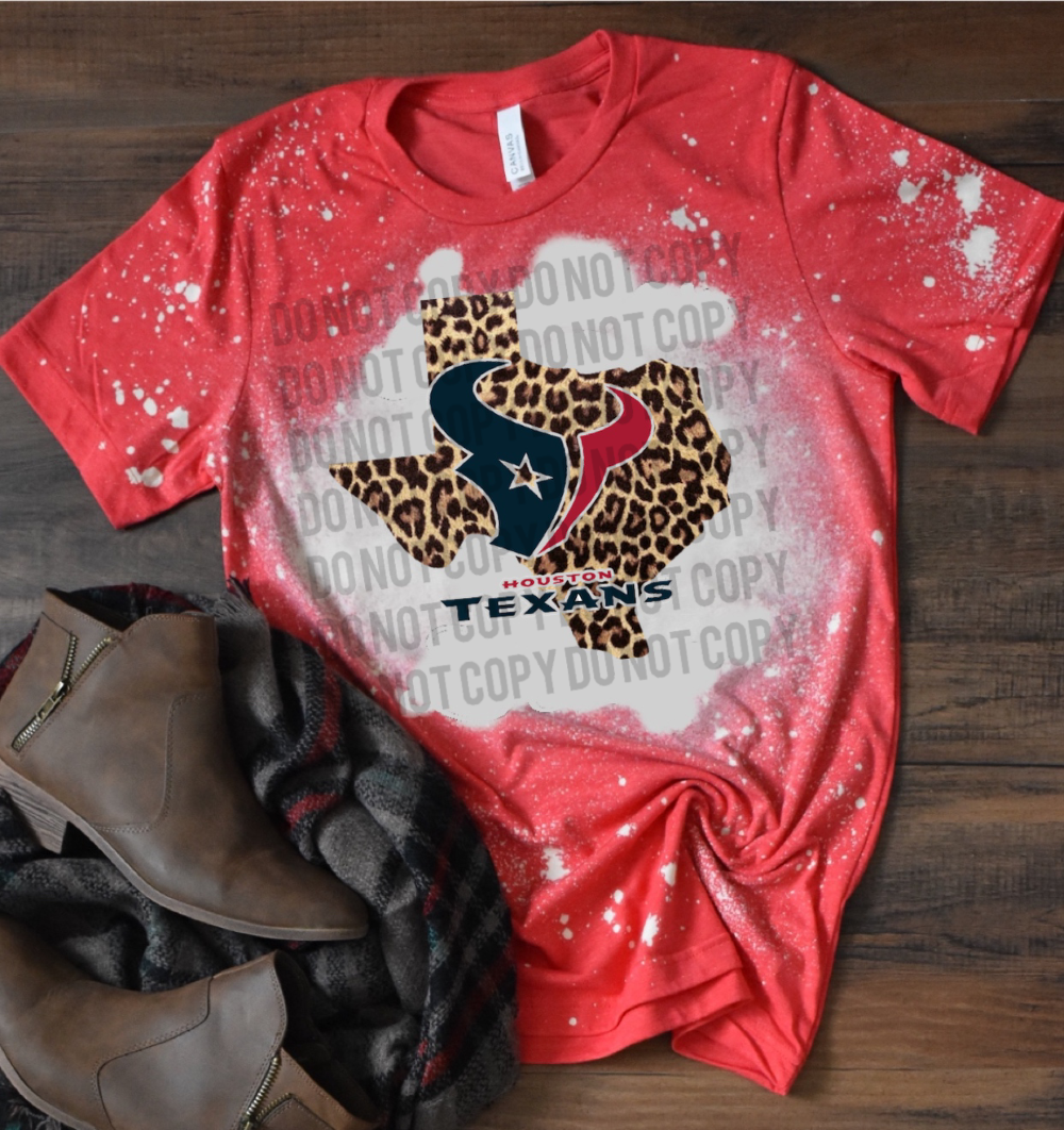 Houston Texans w/ Leopard Texas