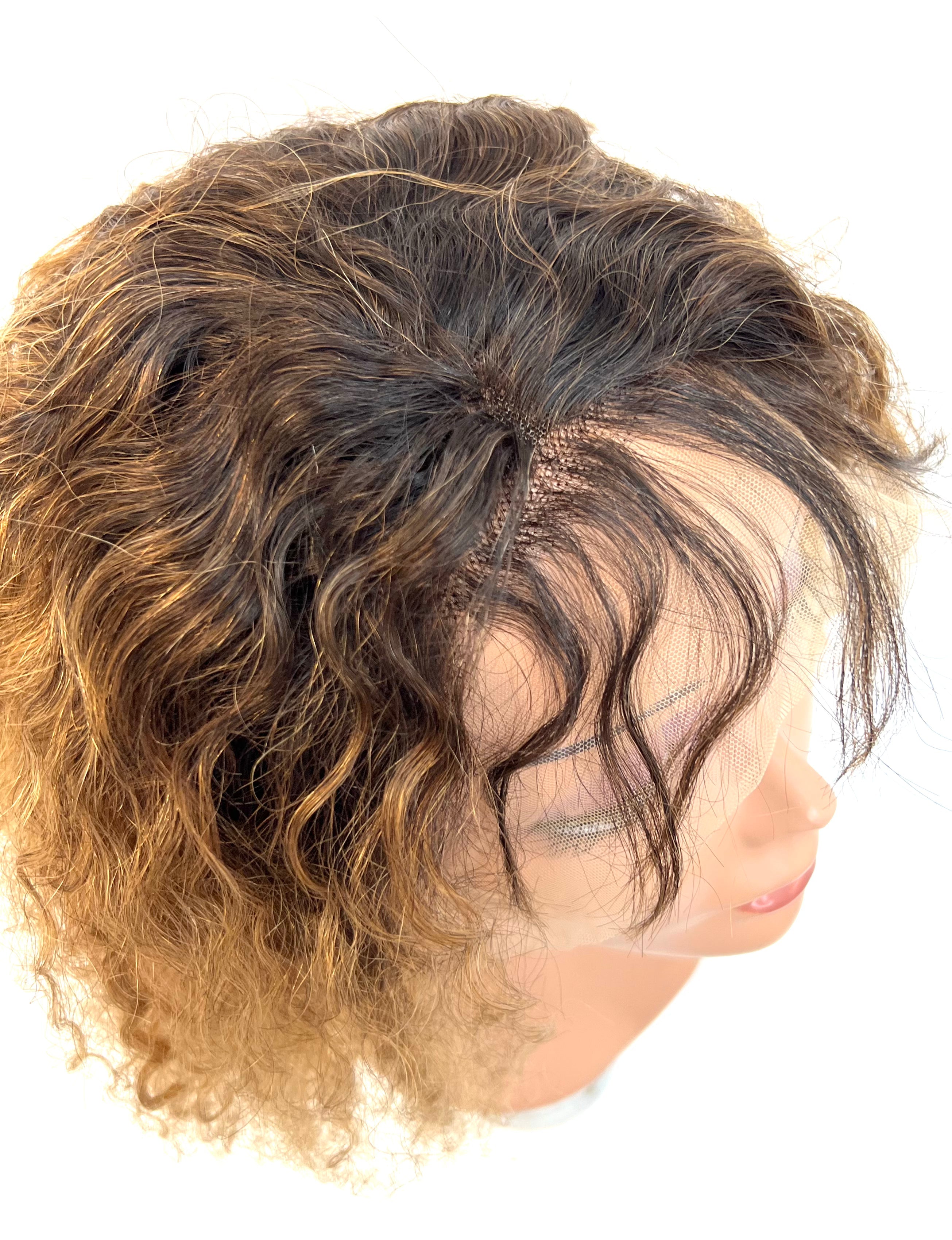 Rio Bohemian Lace Front Wig Gold Hairpiece - Choose Size