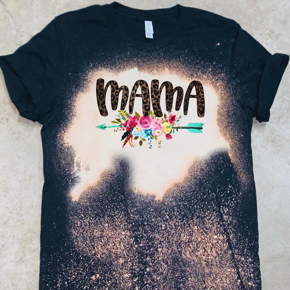 Mama w/ Floral Arrow