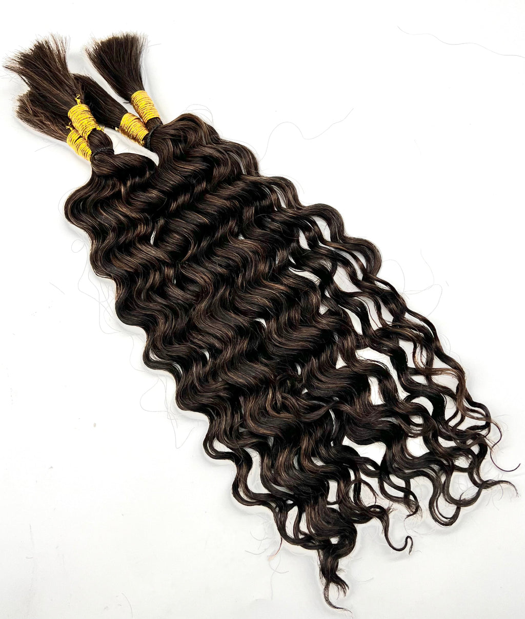 Unique's Human Hair New Deep Bulk 18" - Choose Size
