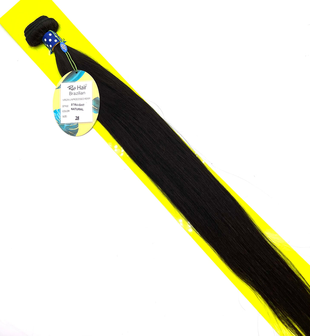 Rio Straight 100% Virgin Remy Human Hair Bundles - Choose Length