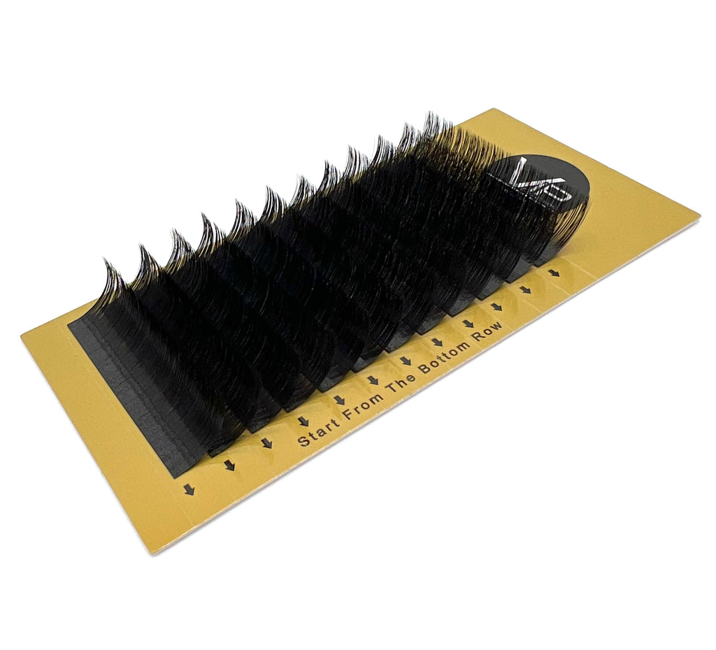 VIP Faux Mink Lash Extension 12 Lines C Curl Mix 0.05mm, Mix & XL Mix
