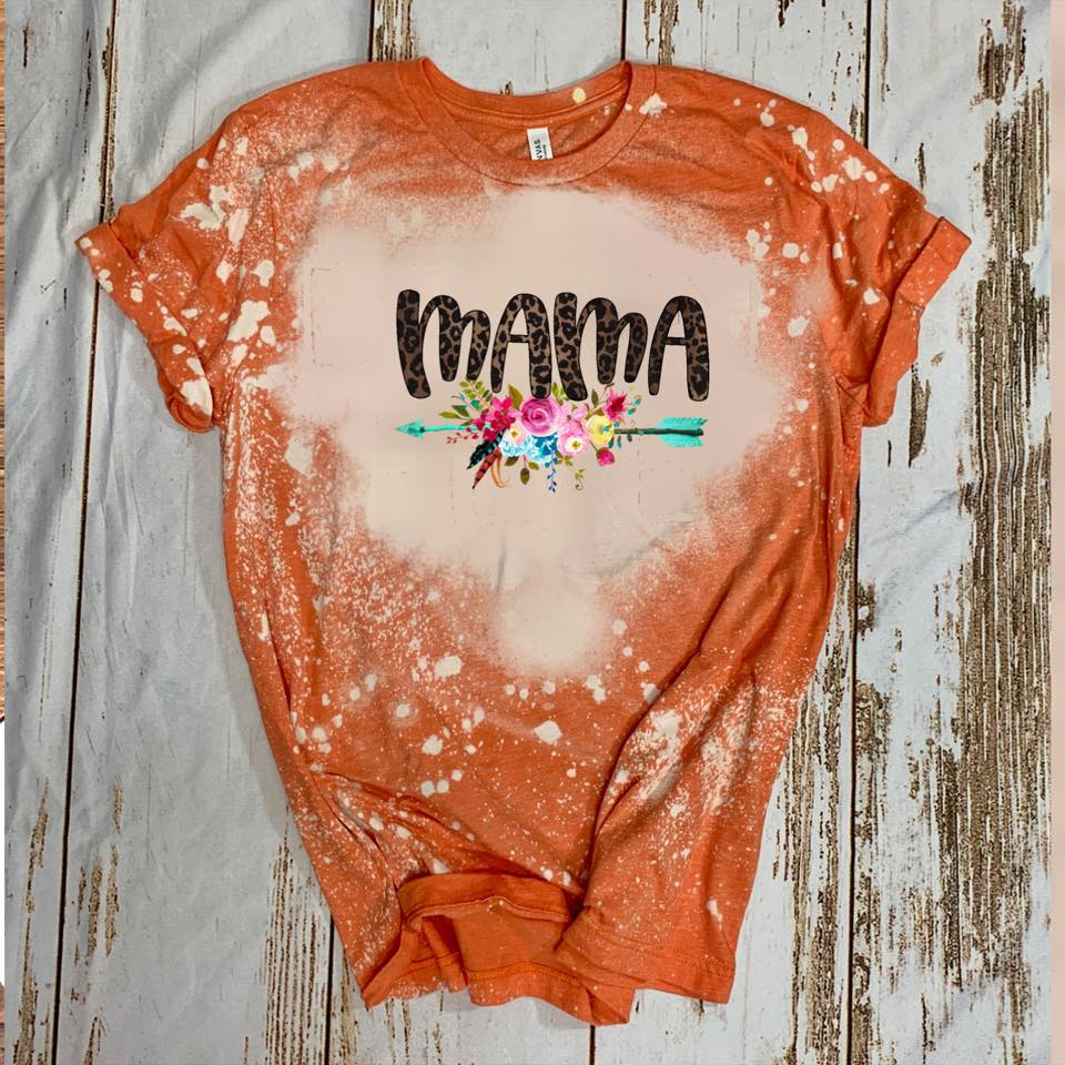 Mama w/ Floral Arrow