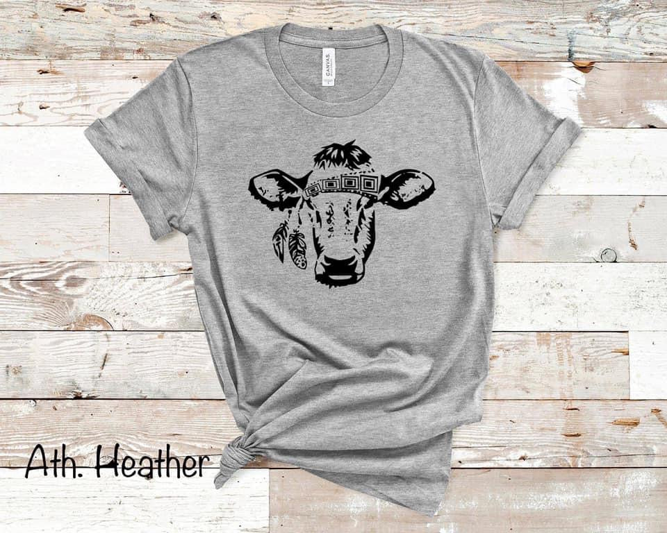 Aztec Cow / Gypsy Heifer - Black Ink