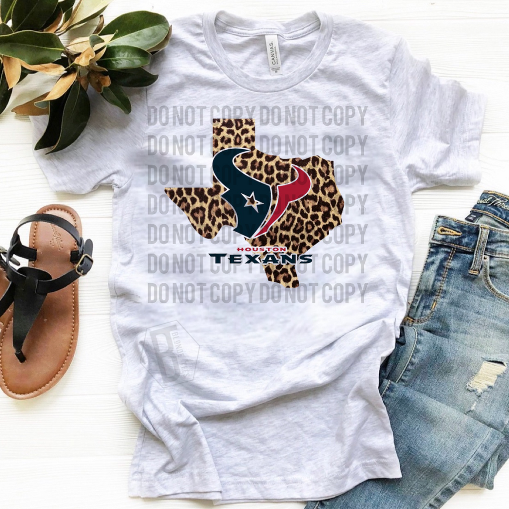 Houston Texans w/ Leopard Texas