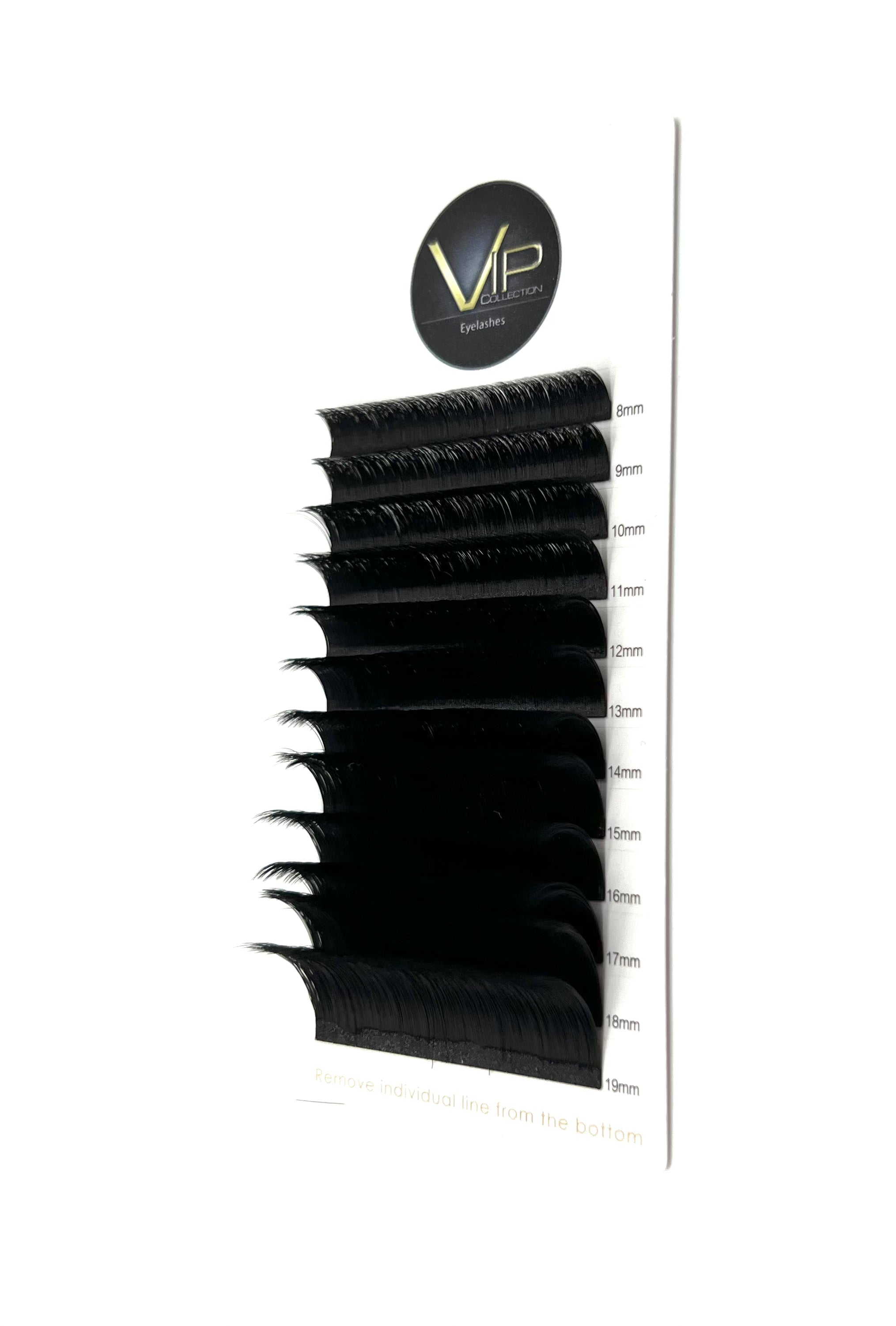 VIP Quick Fan Eyelash Extensions 12 Lines 0.05 C Curl - Choose Size