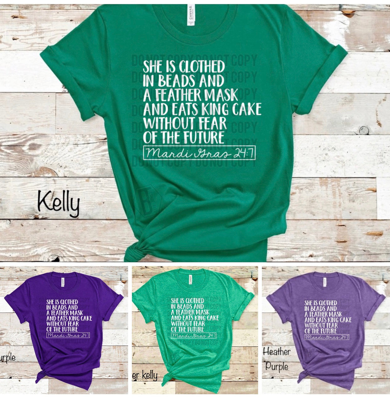 Mardi Gras - 24:7 / She is Clothed In ...
