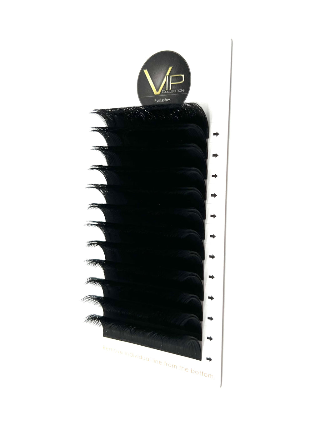 VIP Quick Fan Eyelash Extensions 12 Lines 0.05 C Curl - Choose Size