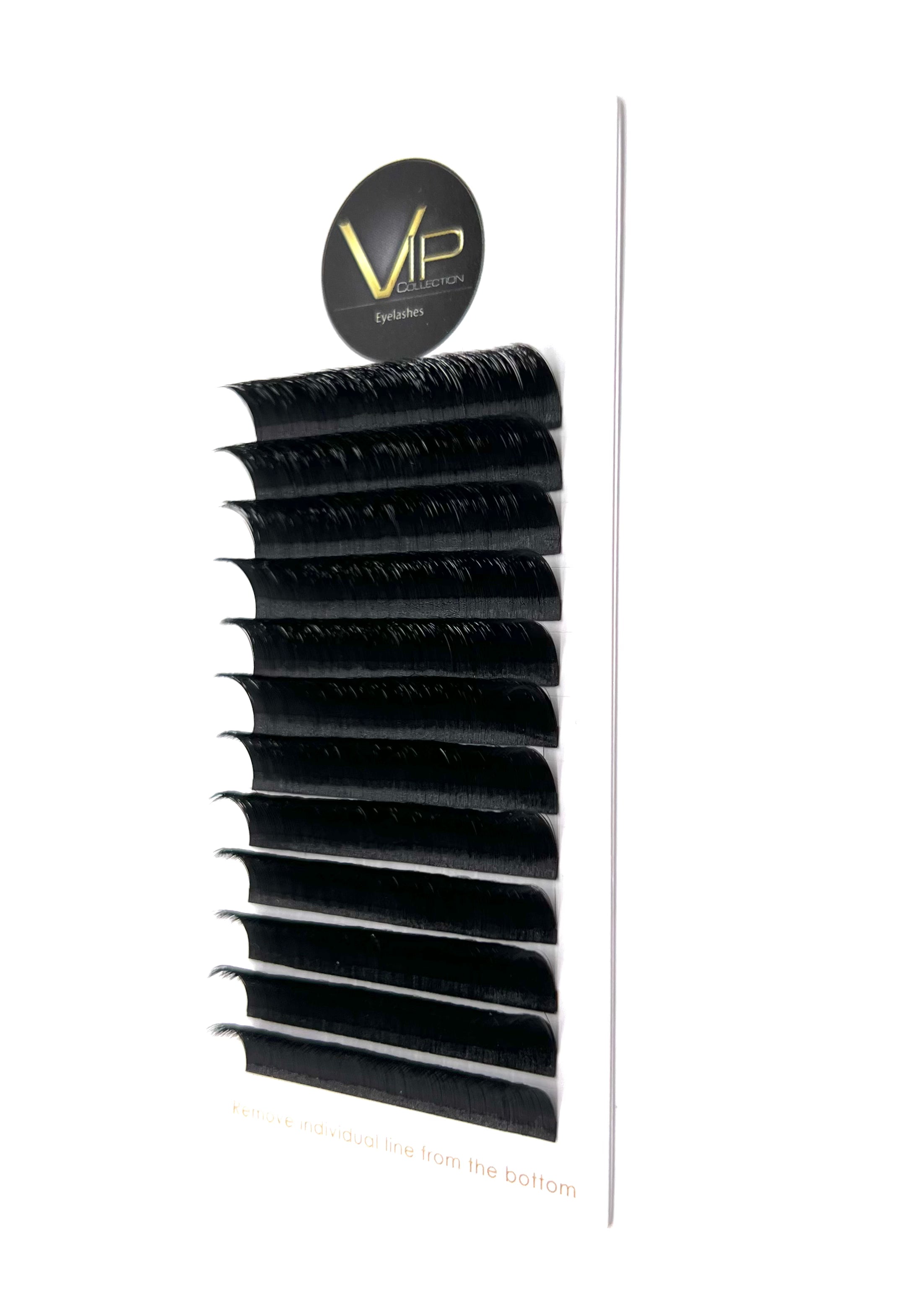 VIP Quick Fan Eyelash Extensions 12 Lines 0.05 C Curl - Choose Size
