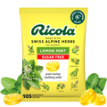 Ricola® Original & Sugar-Free Lemon Mint Lozenge, 2 x 12 EA Clipstrip