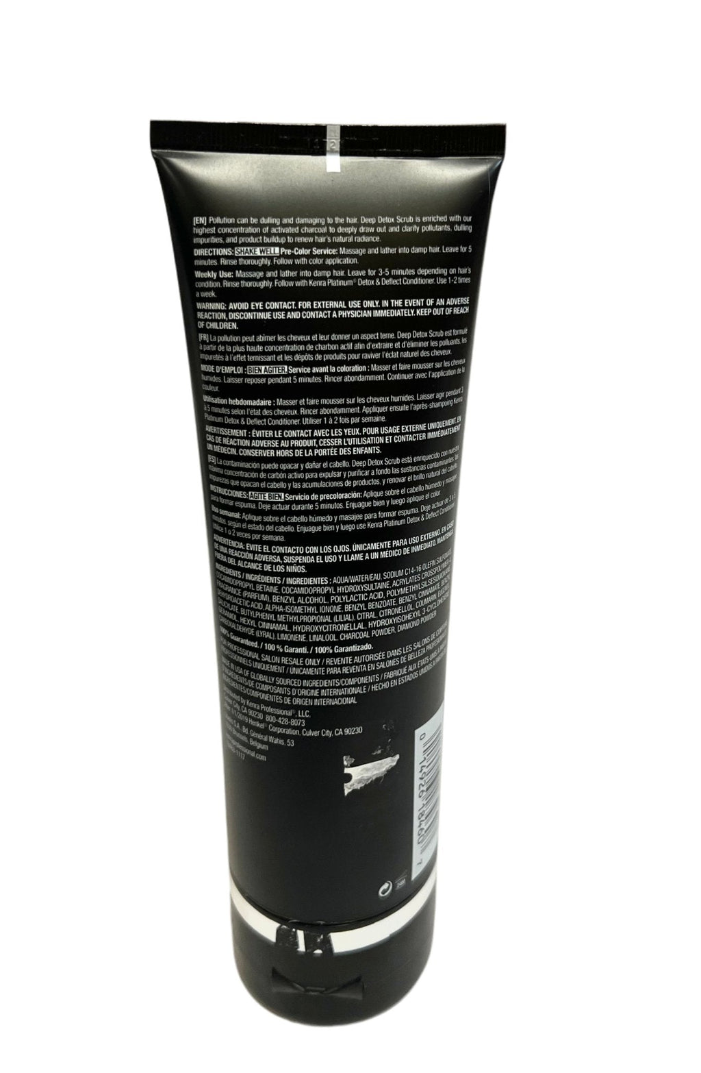Kenra Platinum Deep Detox Scrub Intense Weekly Clarifier 6 Fl Oz.