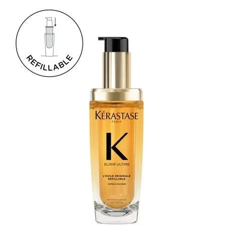 Kérastase Elixir Ultime L'Huile Originale Refillable Hydrating Hair Oil 3.4 oz