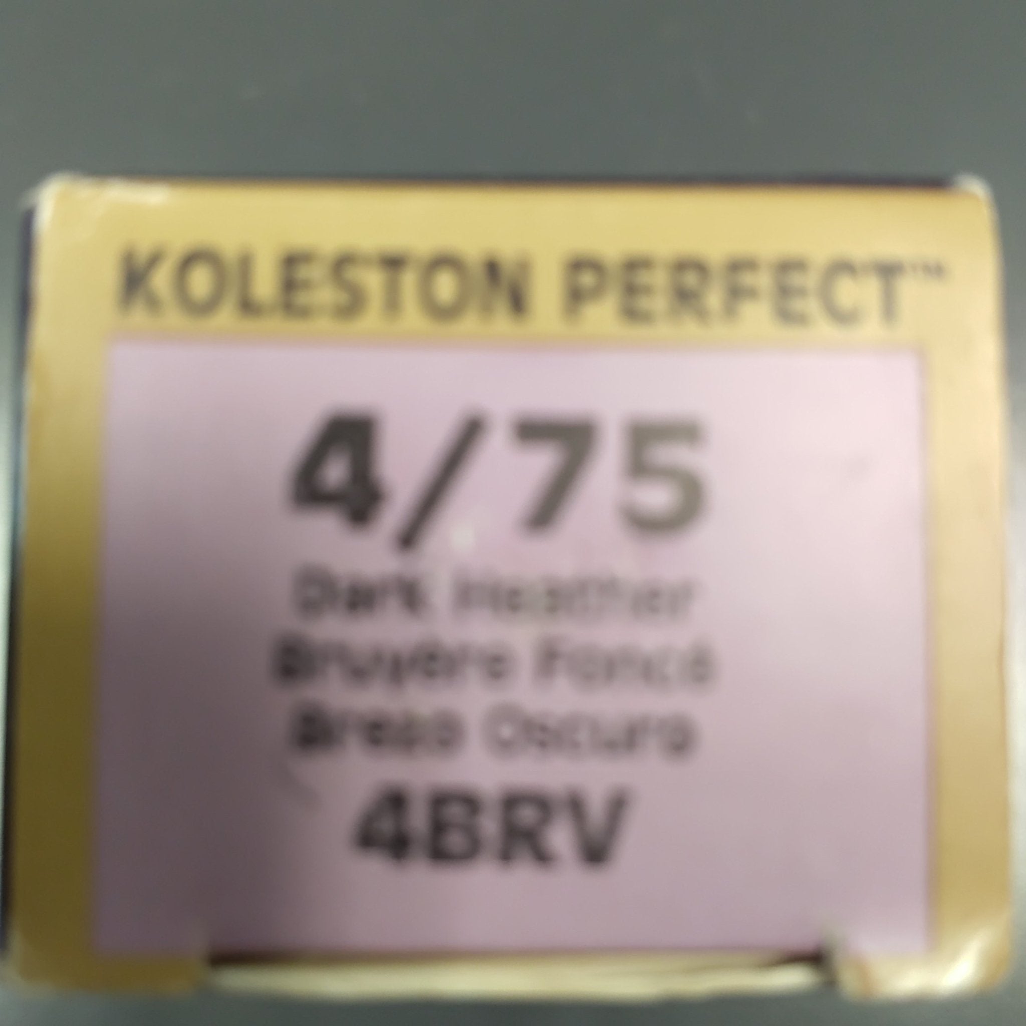 Wella Koleston Perfect 4/75 Hair Color