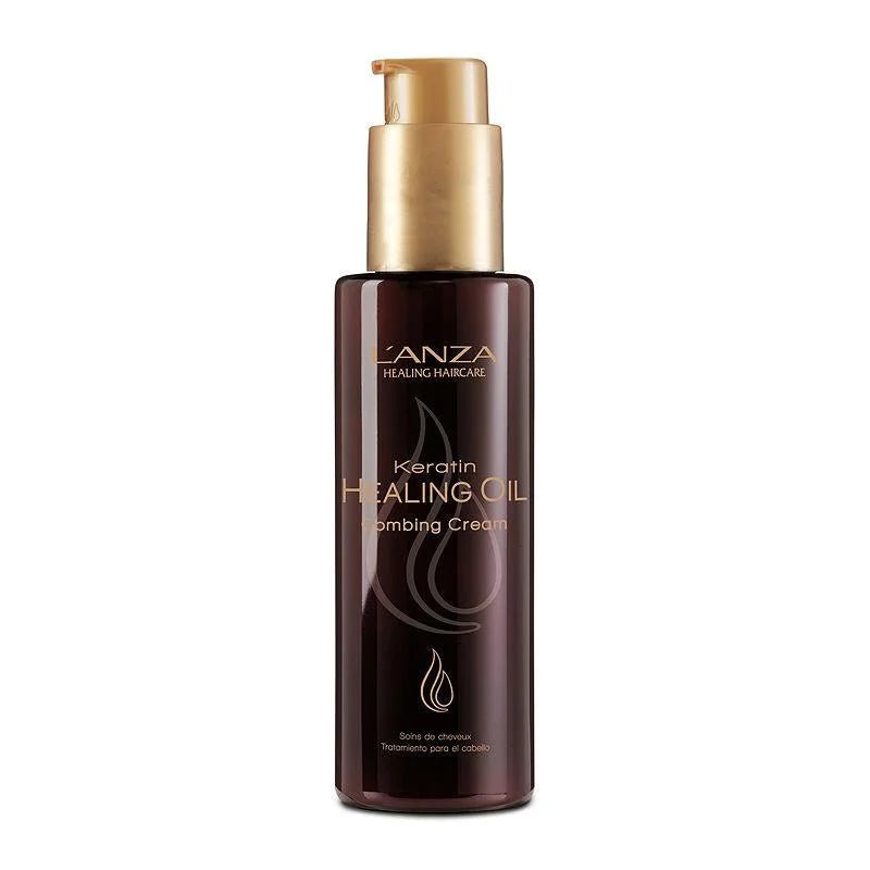 L'ANZA Keratin Healing Oil Defrizz Cream, 4.7 oz